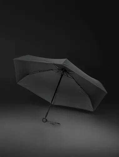 19,5"-es Aware™ RPET szuper mini kézi 190T pongee esernyő Fekete 