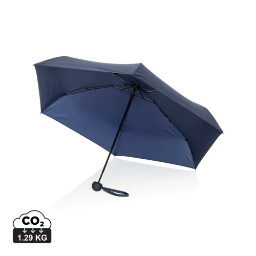 19,5"-es Aware™ RPET szuper mini kézi 190T pongee esernyő Kék 