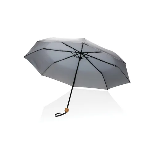 20,5"-es Impact AWARE™ RPET mini bambusz esernyő 190T Kék 