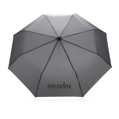 20,5"-es Impact AWARE™ RPET mini bambusz esernyő 190T Kék 