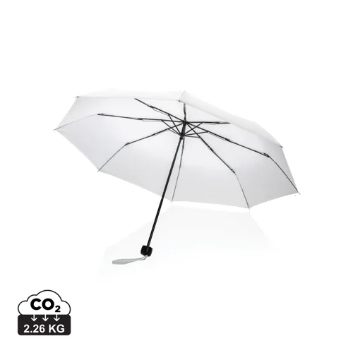 20,5"-es Impact AWARE™ RPET mini esernyő 190T Fehér 