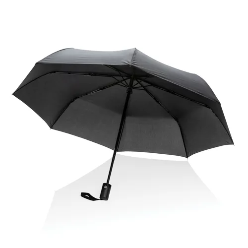 21"-es Impact AWARE™ RPET automata esernyő 190T Fekete 