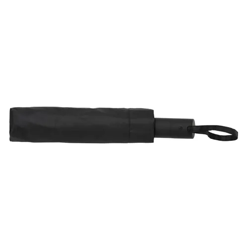 21"-es Impact AWARE™ RPET mini félautomata esernyő 190T Fekete 