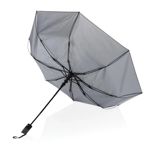 21"-es Impact AWARE™ RPET mini félautomata esernyő 190T Kék 