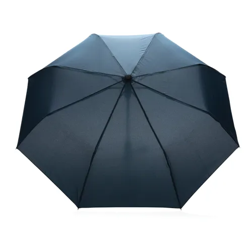 21"-es Impact AWARE™ RPET mini félautomata esernyő 190T Kék 
