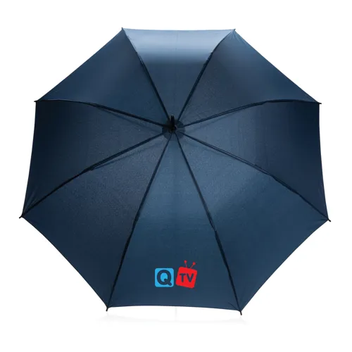 23"-es Impact AWARE™ RPET standard félautomata esernyő 190T Kék 