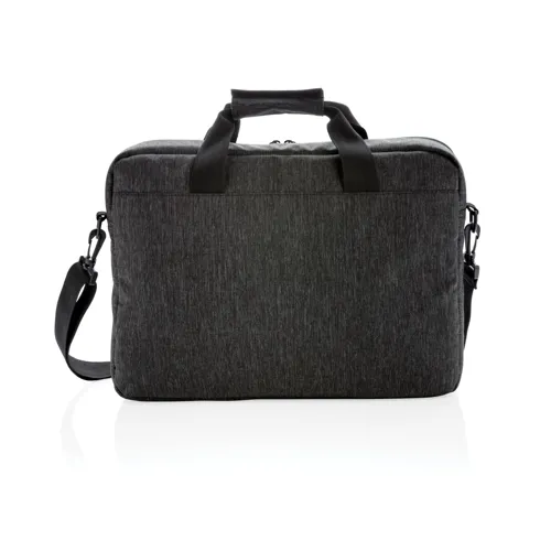 900D PVC-mentes laptoptáska Fekete 