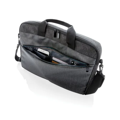 900D PVC-mentes laptoptáska Fekete 