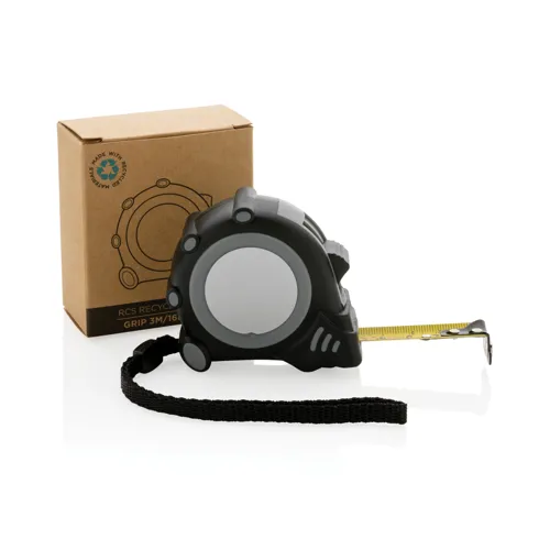 RCS újrahaszn. műanyag markolatú 3 m/16 mm-es mérőszalag