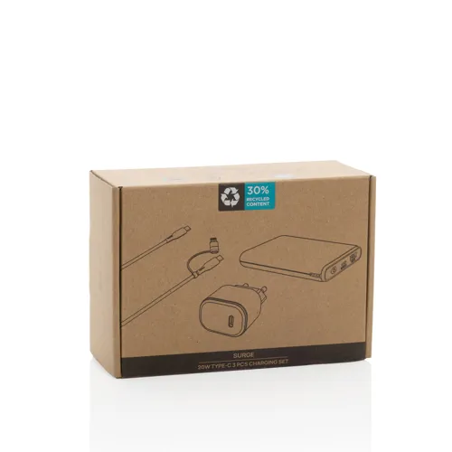 Surge RCS újrah. PET 20 W-os C típusú 3 db-os töltőkészlet