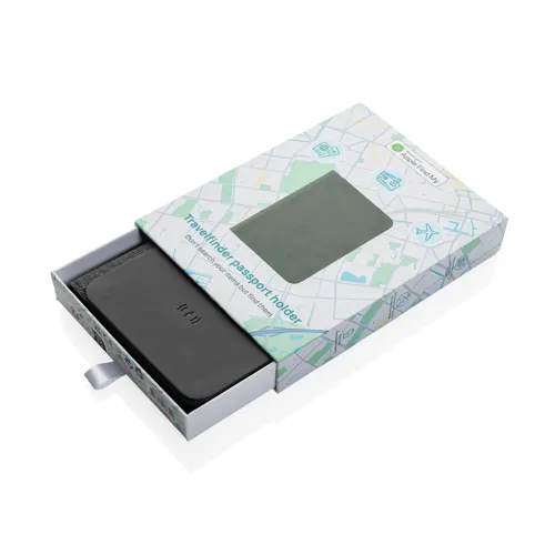 Travelfinder RCS újrahaszn. poliészter útlevéltartó