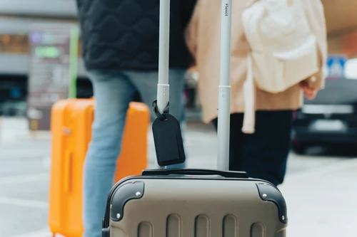 Globefind Dual RCS poggyászcímke Fekete 