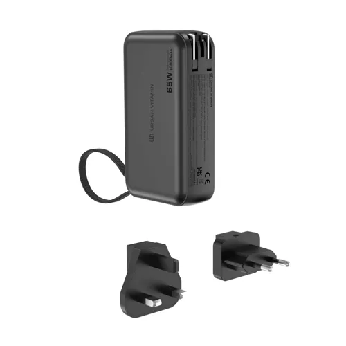 Urban Vitamin Eureka RCS újrah.65W hibrid töltő és powerbank