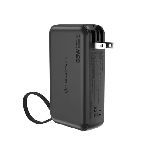 Urban Vitamin Eureka RCS újrah.65W hibrid töltő és powerbank