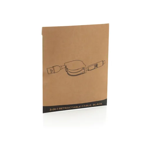 3 az 1-ben visszahúzható kábel