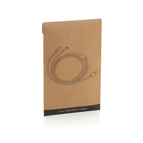 3 az 1-ben fonott kábel