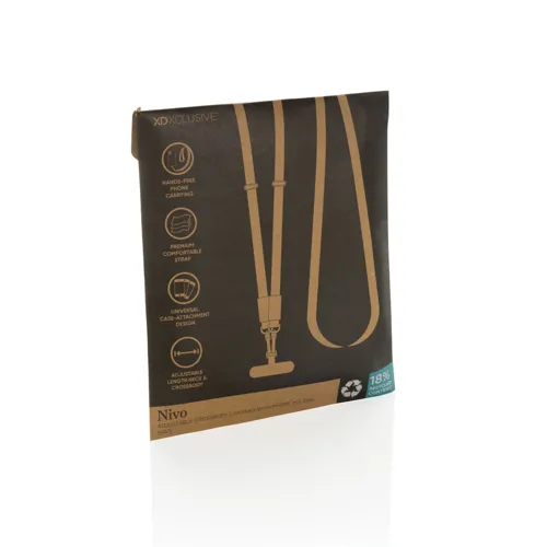 Nivo RCS újrahasznosított PET keresztpántos nyakpánt