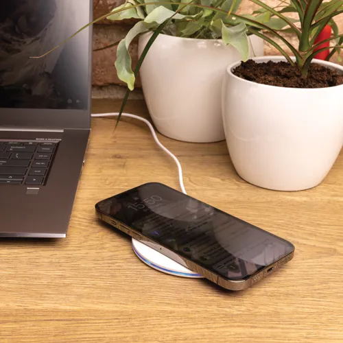 RCS újrahasznosított műanyag 15W vezeték nélküli gyorstöltő