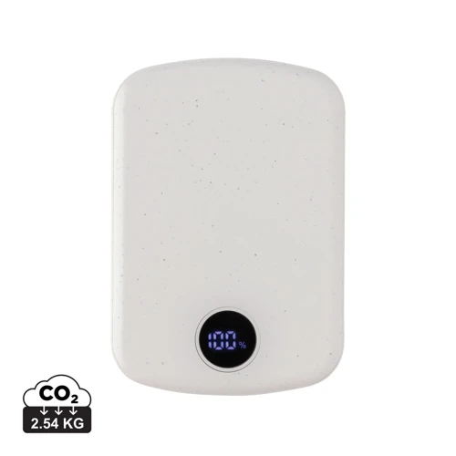 MagBoost RCS újrahaszn. műanyag 5000 mAh mágneses powerbank Fehér 