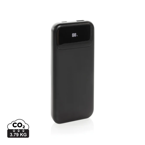 Turbopack RCS újrah.műa.powerbank 10000mAh beépített kábelek Fekete 