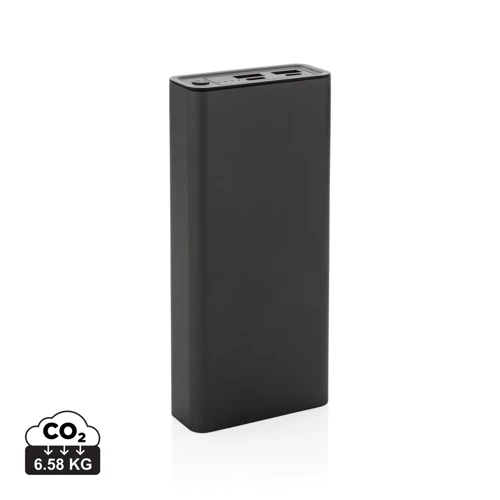 Terra RCS újrahasznosított 20W alumínium powerbank 20000 mAh Szürke 