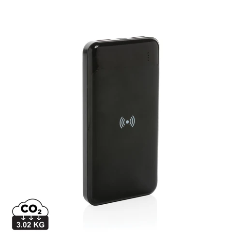 RSC standard újrahasznosított műanyag powerbank Fekete 