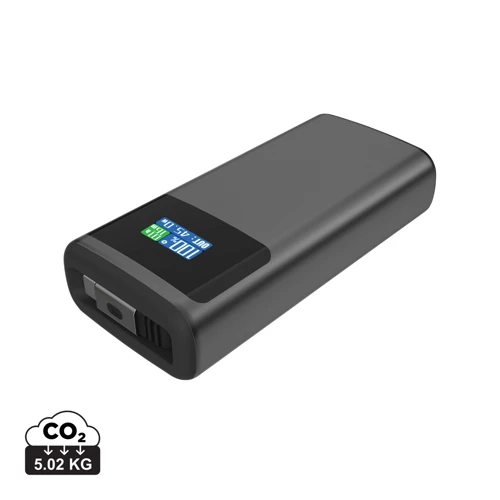 Quantum RCS ultragyors PD 45 W-os 10 000 mAh-s powerbank Szürke 