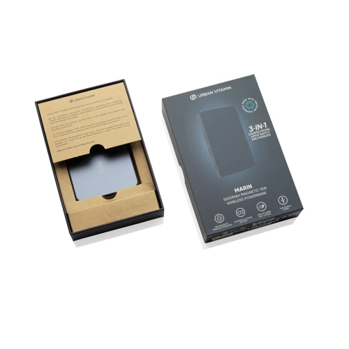 Urban Vitamin Marin 5000 mAh mág. 15 W veze. nélk. powerbank