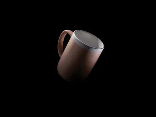 Kerámia bögre fehér peremmel 300 ml