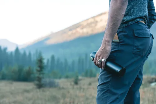 RCS újrahasznosított acél könnyen zárható vákuum palack