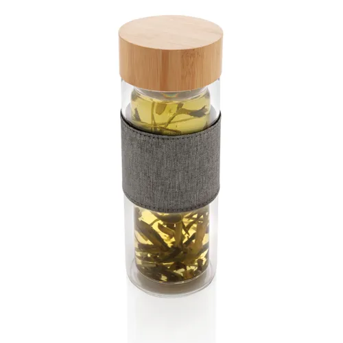 Impact duplafalú boroszilikát üveg palack