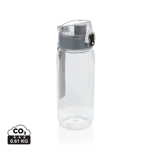 Yide RCS újrah.PET szivárgásmentes zárható vizespalack 600ml Fehér 