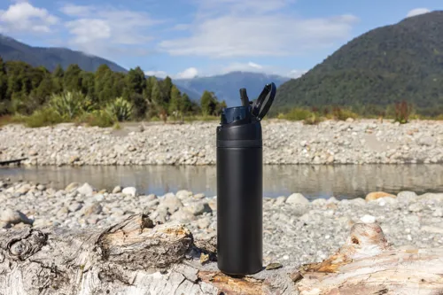 Omni Sip RCS újrahaszn. acél zárható palack, 720 ml