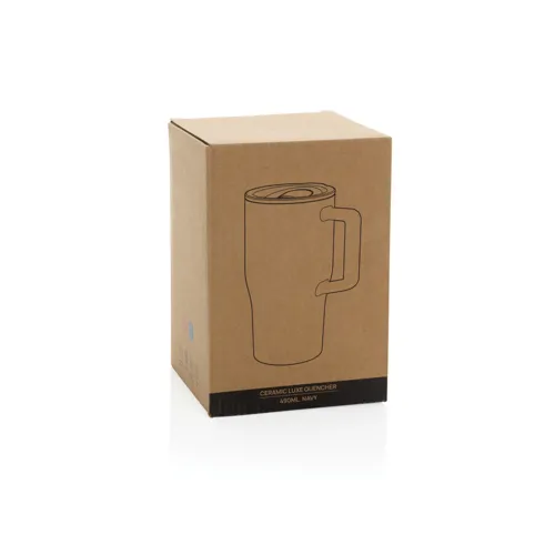 Elegáns kerámia termosz, 490 ml