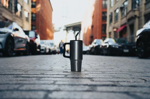 Embrace deluxe RCS újrah. rozsdamentes acél pohár, 900 ml