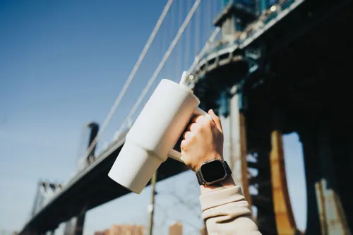 Embrace deluxe RCS újrah. rozsdamentes acél pohár, 900 ml