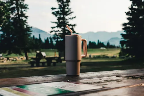 Embrace deluxe RCS újrah. rozsdamentes acél pohár, 900 ml