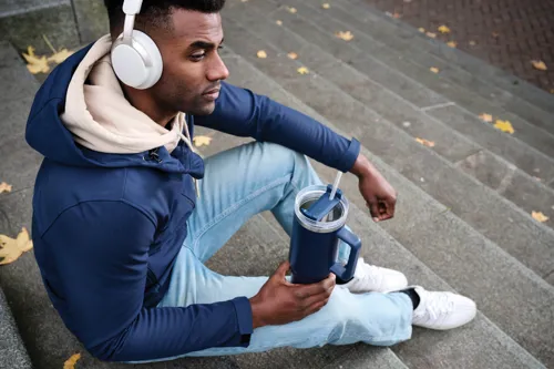 Peakflow RCS újrahaszn. acélpohár, 1200 ml