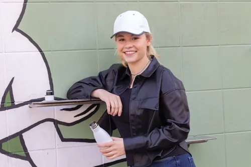 Impact AWARE™ 6 paneles sapka szürke éllel 280gr