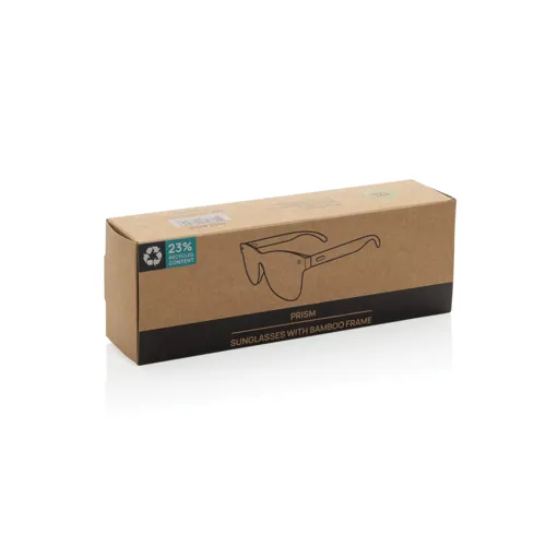 Prism RCS újrahaszn. műanyag napszemüveg bambuszkerettel