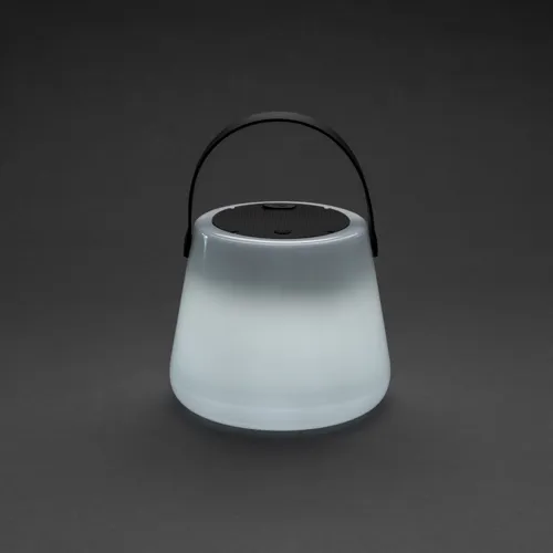 SolarGlow RCS újrah. műanyag USB újratölthető kültéri lámpa