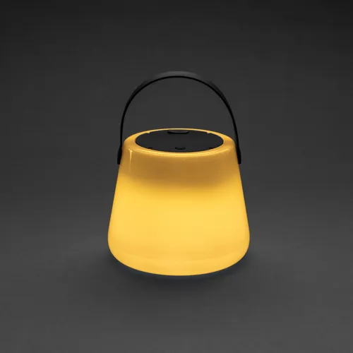 SolarGlow RCS újrah. műanyag USB újratölthető kültéri lámpa