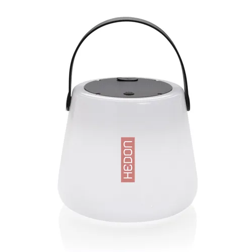 SolarGlow RCS újrah. műanyag USB újratölthető kültéri lámpa