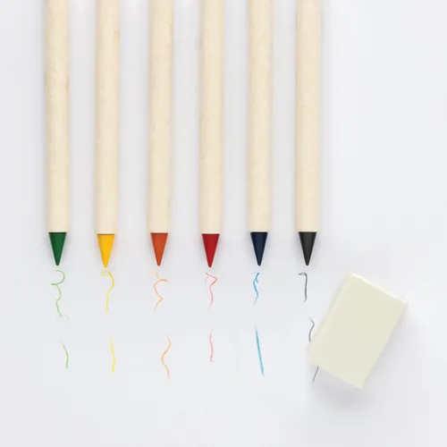 Micki GRS Infinity 6 db színes ceruza készlet jegyzettömbbel