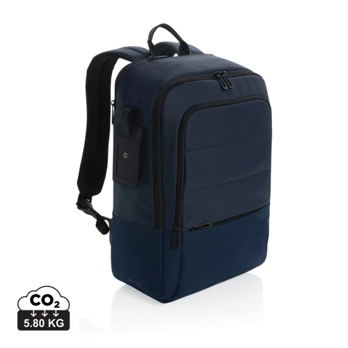 Armond AWARE™ RPET 15,6"-es deluxe laptop hátizsák Kék 