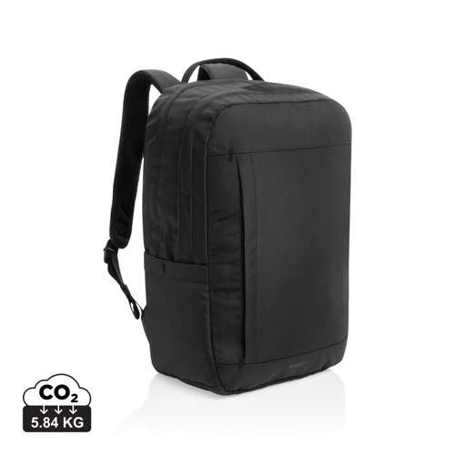 SP Aware™ RPET Edin 100% újrahaszn. 15,6"-es laptop hátizsák Fekete 