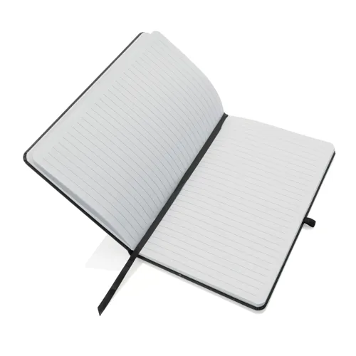 GRS Újrahasznosított bőr keményfedelű jegyzetfüzet A5