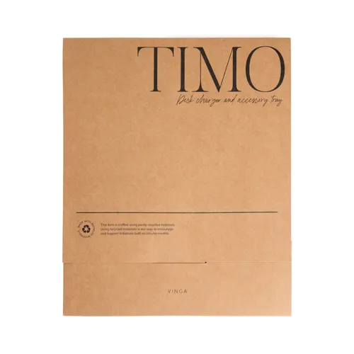 VINGA Timo RCS asztali töltő és kiegészítőtartó tálca