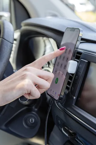 Acar RCS újrahasznosított műanyag 360 autós telefontartó Fehér 