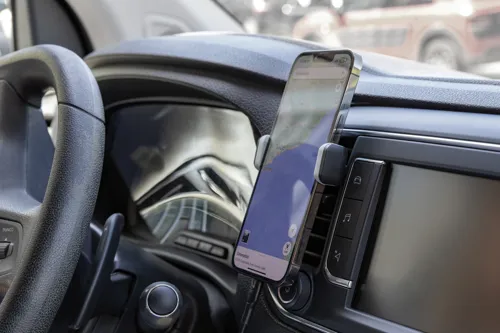 Acar RCS újrahasznosított műanyag 360 autós telefontartó Fekete 